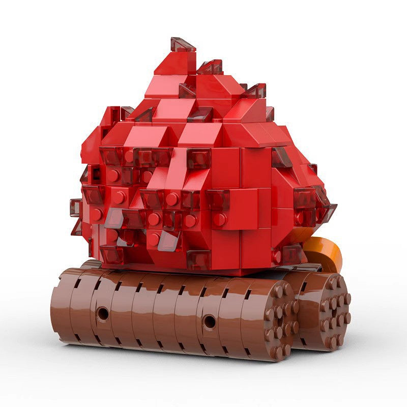 Magical Flame Demon Building Kit | LEGO-Compatible MOC - 4