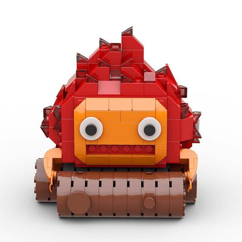 Magical Flame Demon MOC Building Kit | Fantasy Creature Model - 3