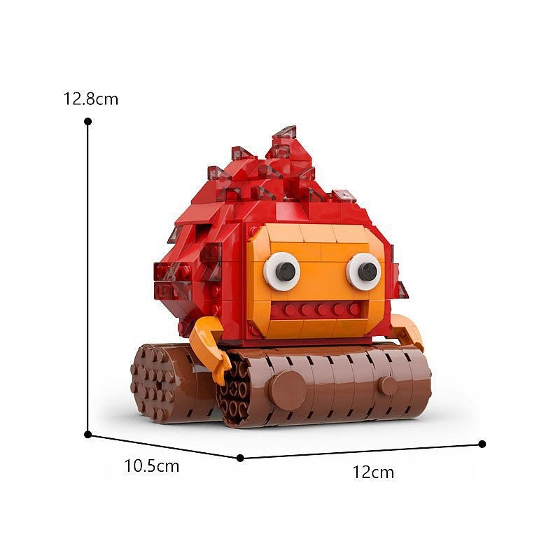Magical Flame Demon MOC Building Kit | Fantasy Creature Model - 5