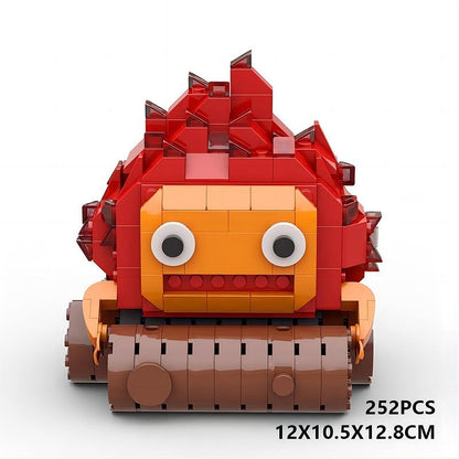 Magical Flame Demon MOC Building Kit | Fantasy Creature Model - 6