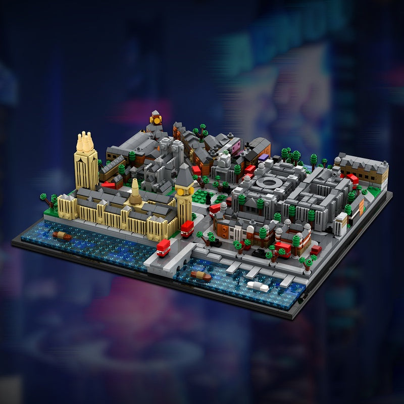Magical London Skyline Architecture Building Kit | Wizarding World MOC - 1