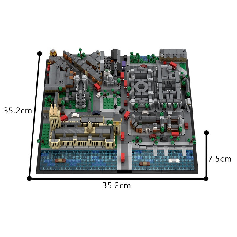 Magical London Skyline Architecture Building Kit | Wizarding World MOC - 4