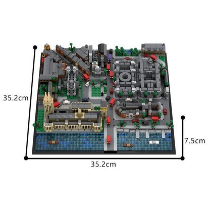 Magical London Skyline Architecture Building Kit | Wizarding World MOC - 4