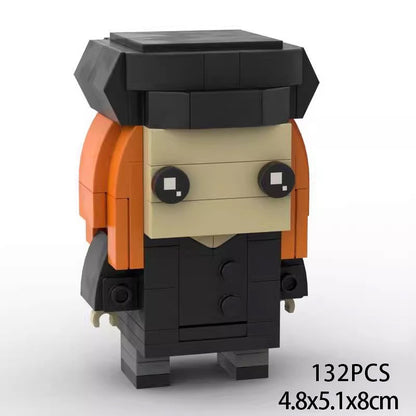 Magical School Wizard Brickheadz Building Kit | LEGO-Compatible MOC - 28