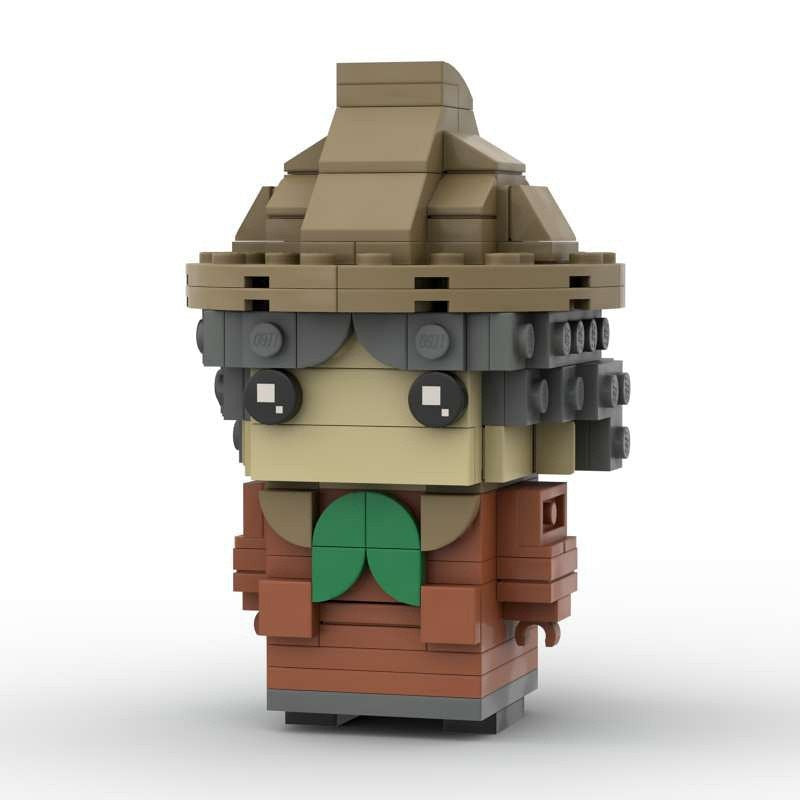 Magical School Wizard Brickheadz Building Kit | LEGO-Compatible MOC - 2