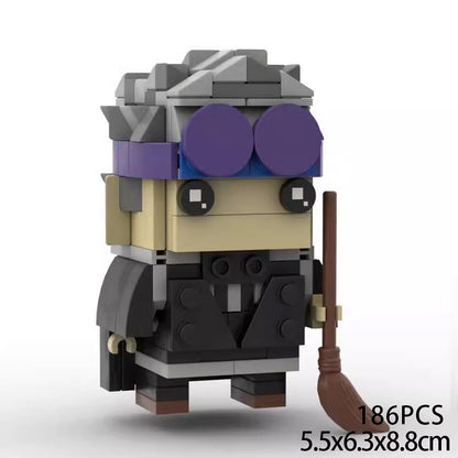 Magical School Wizard Brickheadz Building Kit | LEGO-Compatible MOC - 34
