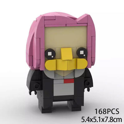 Magical School Wizard Brickheadz Building Kit | LEGO-Compatible MOC - 43
