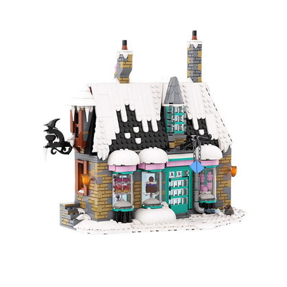 Magical Wizard Village Sweet Shop Building Kit | Compatible MOC - 1