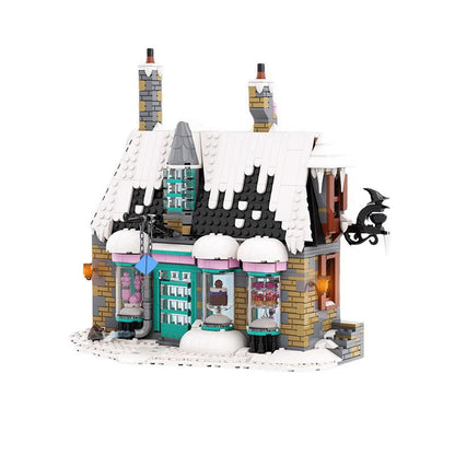 Magical Wizard Village Sweet Shop Building Kit | LEGO-Compatible MOC - 2