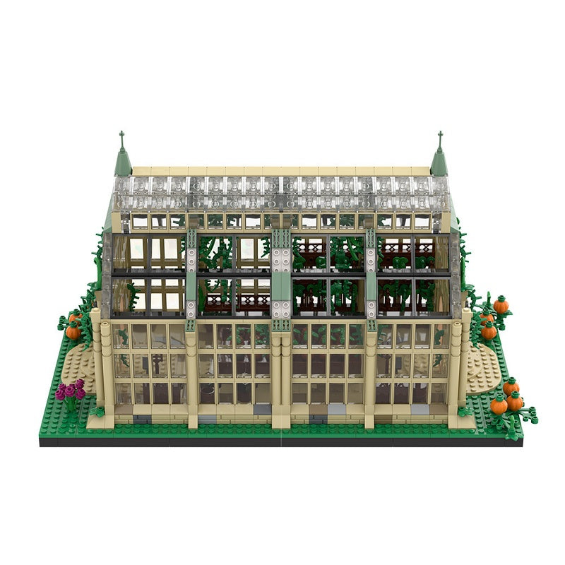 Magical Wizarding School Greenhouse Building Kit | Compatible MOC - 7