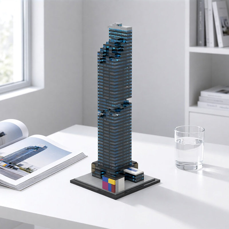 Mahanakhon Tower Skyscraper MOC Architecture Building Kit - 2