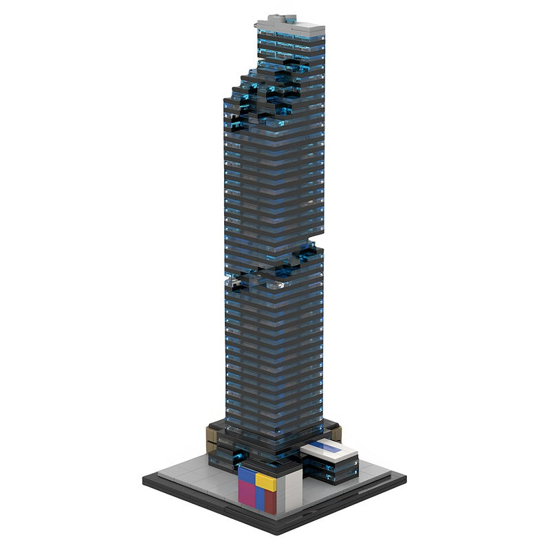Mahanakhon Tower Skyscraper MOC Architecture Building Kit - 3