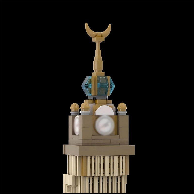 Makkah Clock Royal Tower MOC Building Kit - 3