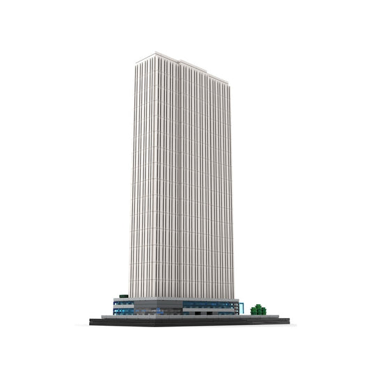 Manhattan 767 Fifth Avenue Tower 1:800 MOC Skyscraper Building Kit - 4