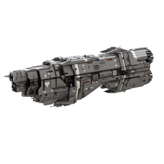 Marathon Class Heavy Cruiser MOC Space Fleet Building Kit - 1