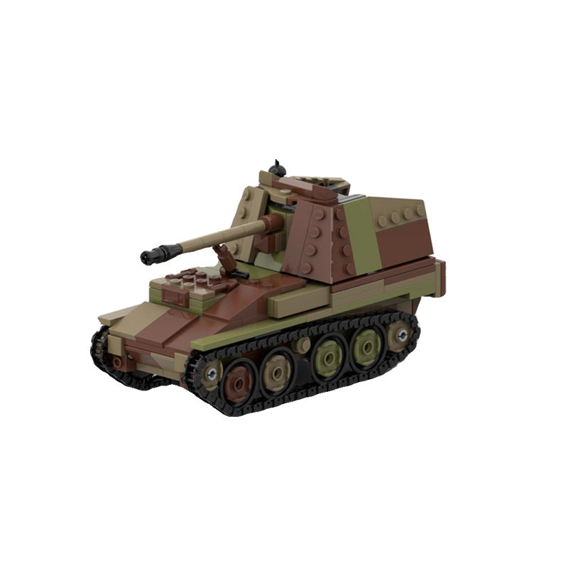 Marder III Ausf. M Tank Destroyers Building Kit | LEGO-Compatible MOC - 1