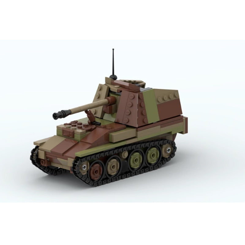 Marder III Ausf. M Tank Destroyers Building Kit | LEGO-Compatible MOC - 4