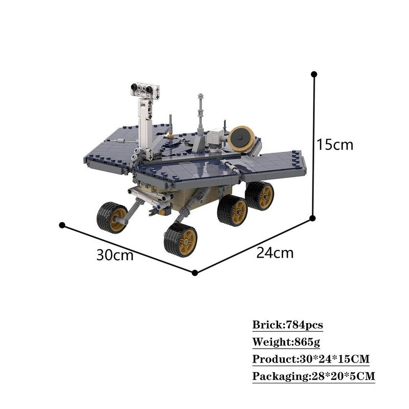 Mars Exploration Rover MOC Building Kit | Space Science Vehicle Model - 3