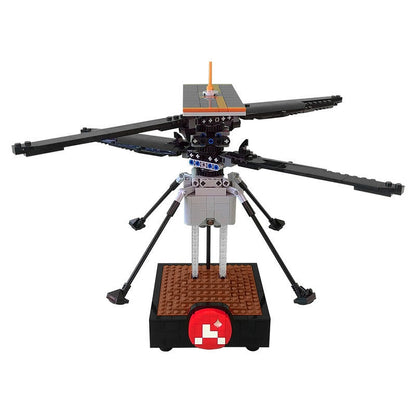 Mars Helicopter Ingenuity MOC Building Kit | Space Exploration Model - 2
