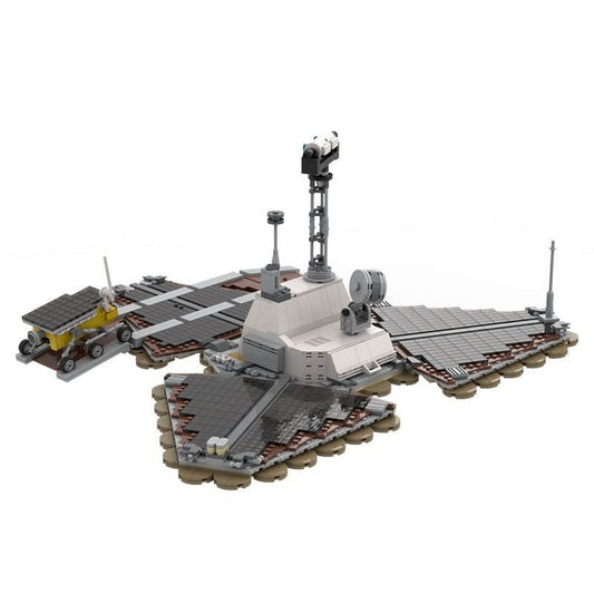 Mars Lander Pathfinder & Sojourner MOC Building Kit | Space Rover Model - 1