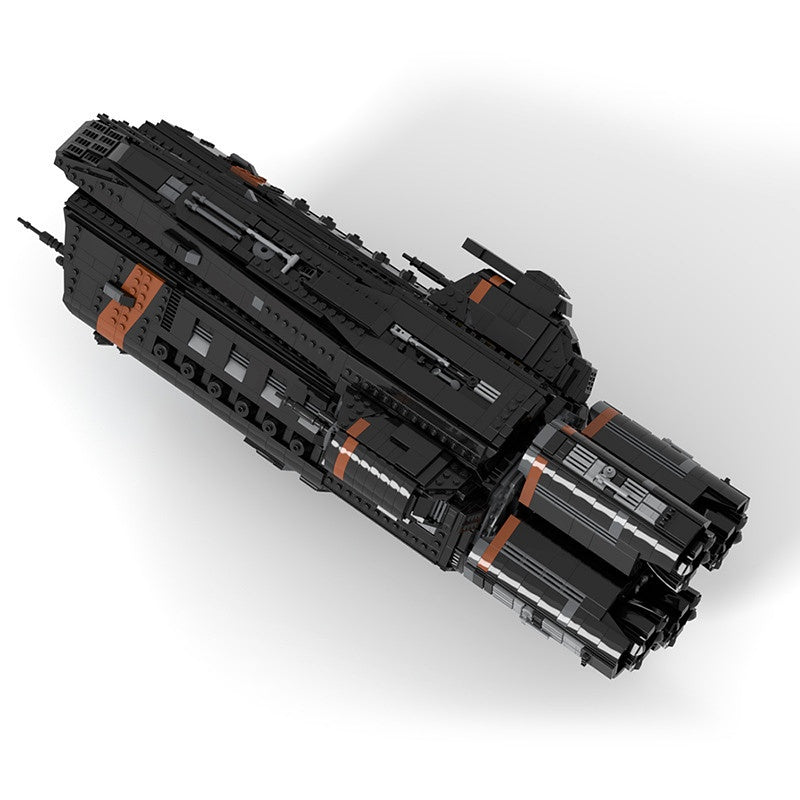 Martian Fleet Stealth Cruiser Building Kit | LEGO-Compatible MOC - 4