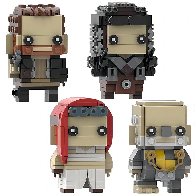 max rockatansky brickheadz building kit | mad max | moc-176059 - 1