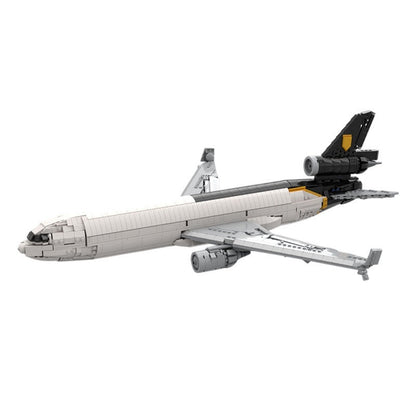 MD-11 Cargo Freighter MOC Building Kit | Trijet Aircraft Model - 5