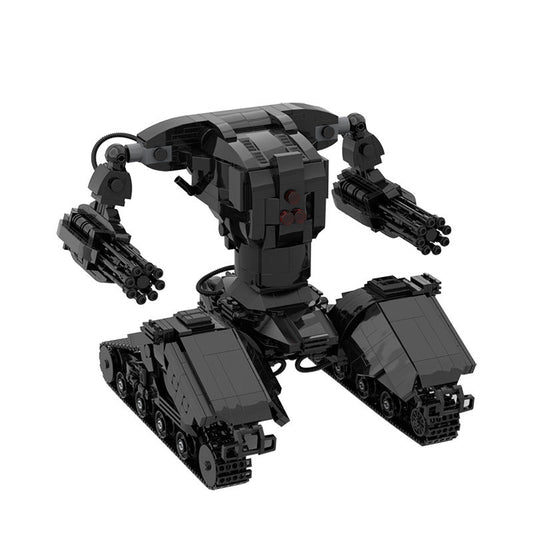 Mech Tank Hunter Killer X1 Building Kit | LEGO-Compatible MOC - 1