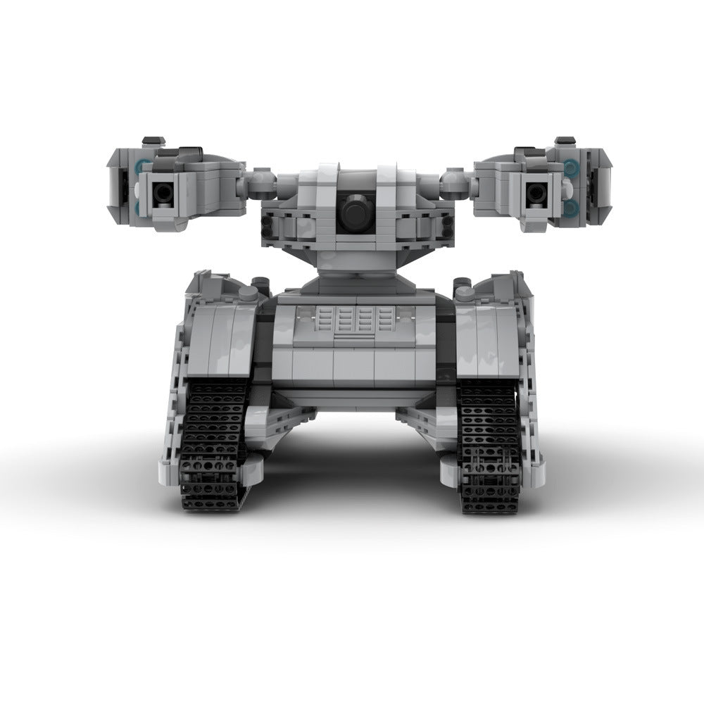 Mech Tank Hunter Killer X2 Building Kit | LEGO-Compatible MOC - 3