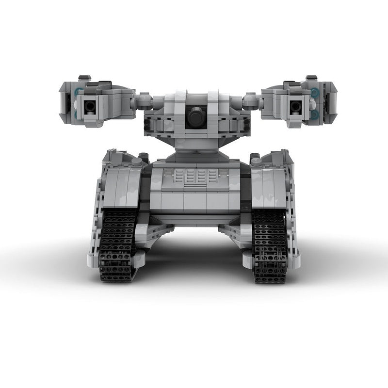 Mech Tank Hunter Killer X2 MOC Building Kit | Futuristic Armored Vehicle - 3