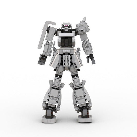 Mech Warrior MOC Building Kit | Futuristic Mecha Robot Figure Model - 1