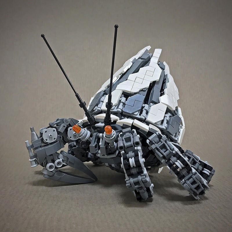Mecha Hermit Crab MOC Animal Model Building Kit | Mechanical Creature - 2