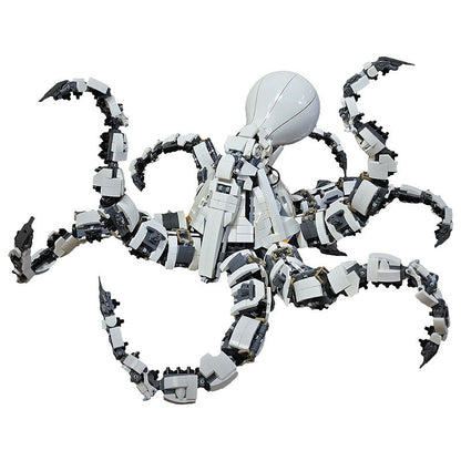 Mecha Octopus MOC Building Kit | 2158 PCS Sci-Fi Ocean Mecha Model - 1