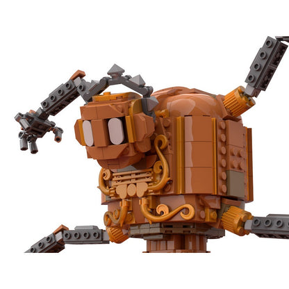 Mechanical Boss vs Masked Insect Knight MOC Building Kit - 7