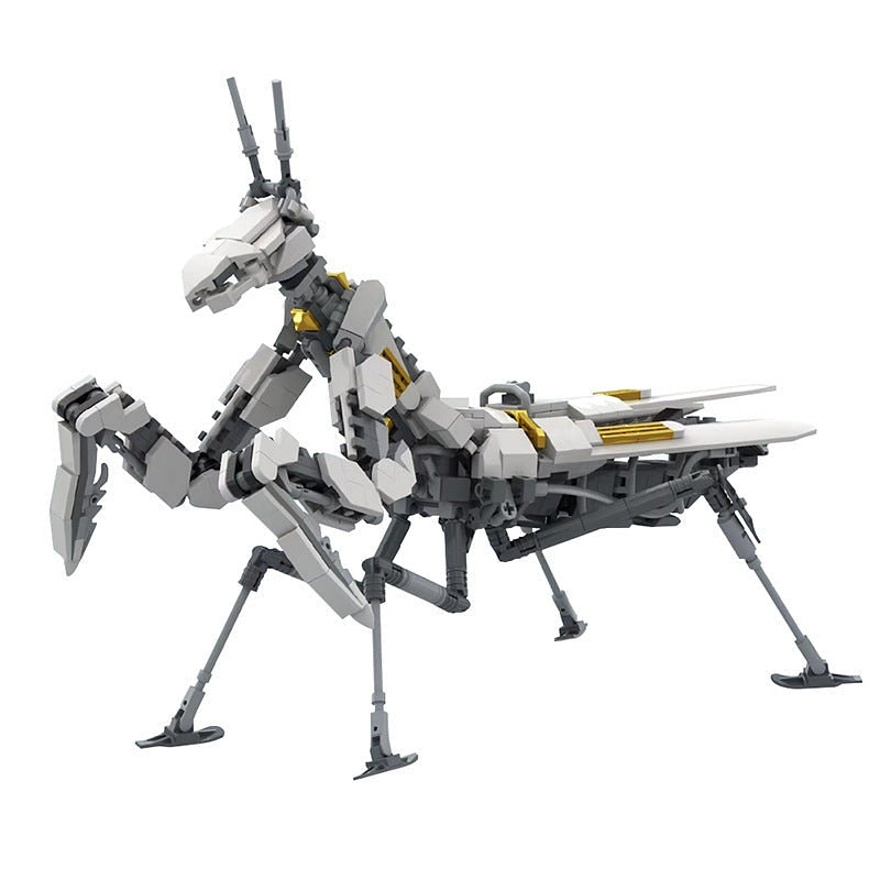 Mechanical Mantis MOC Wildlife Model Building Kit | Insect Design - 1