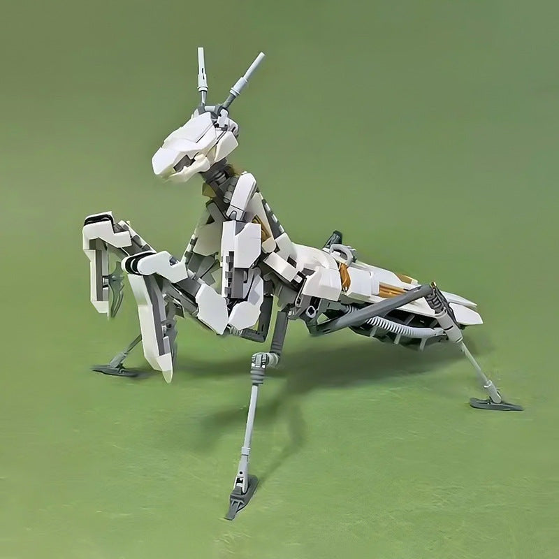 Mechanical Mantis MOC Wildlife Model Building Kit | Insect Design - 3