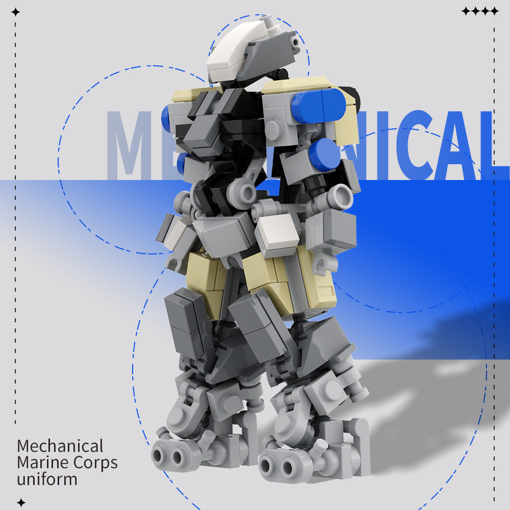 Mechanised Marine Suit Building Kit | LEGO-Compatible MOC - 2