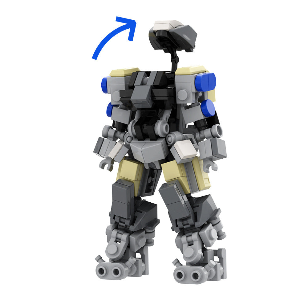 mechanised marine suit building set | moc-136252 - 2