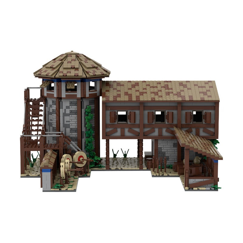 Medieval Archery Range Building Kit | LEGO-Compatible MOC - 3