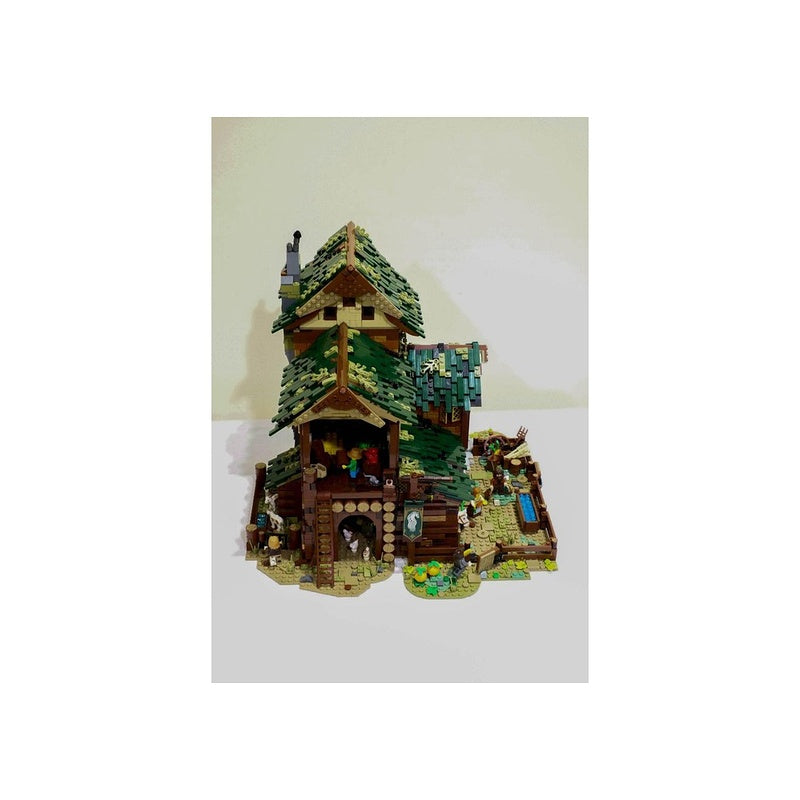 Medieval Barn MOC Village Architecture Building Kit - 6