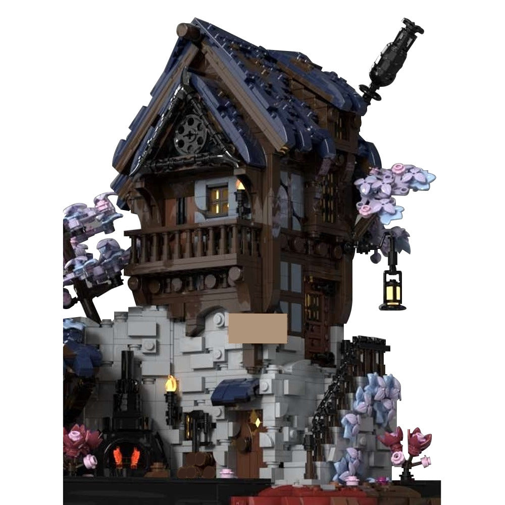Medieval Blacksmith and Forge Building Kit | LEGO-Compatible MOC - 3