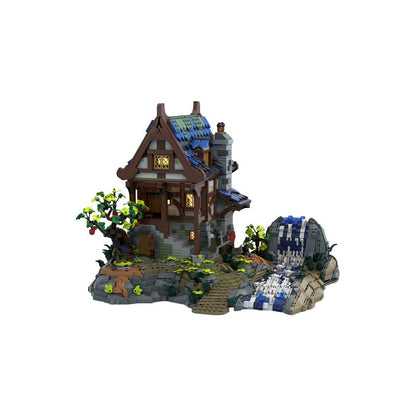 Medieval Blacksmith MOC Building Kit | Historic Forge Workshop - 2