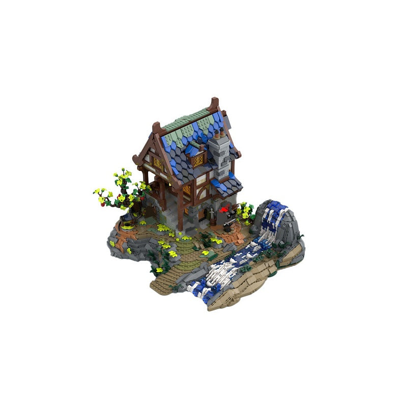 Medieval Blacksmith MOC Building Kit | Historic Forge Workshop - 5