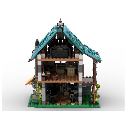 Medieval Blacksmith Workshop MOC Building Kit - 4