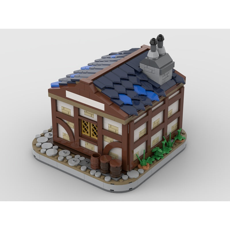 Medieval Castle Brewery MOC Full Interior Building Kit - 2