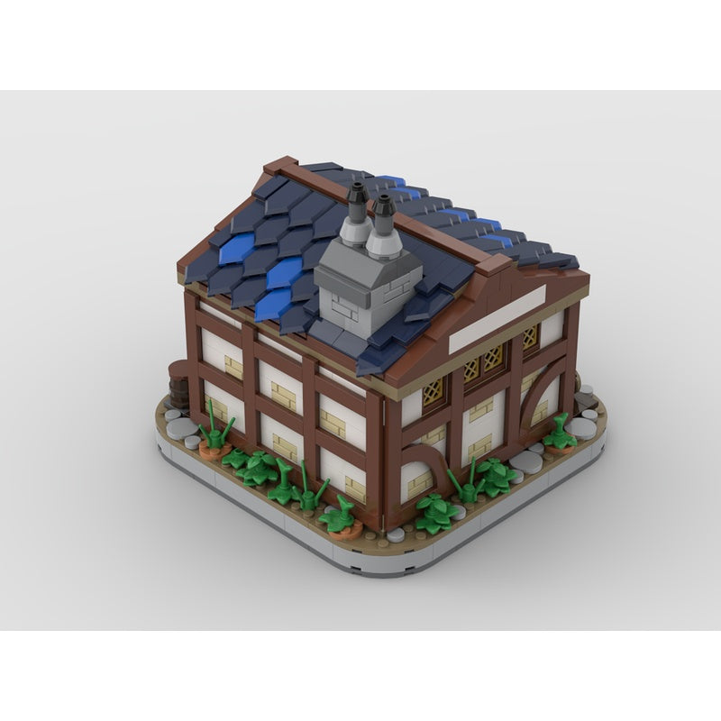 Medieval Castle Brewery MOC Full Interior Building Kit - 3