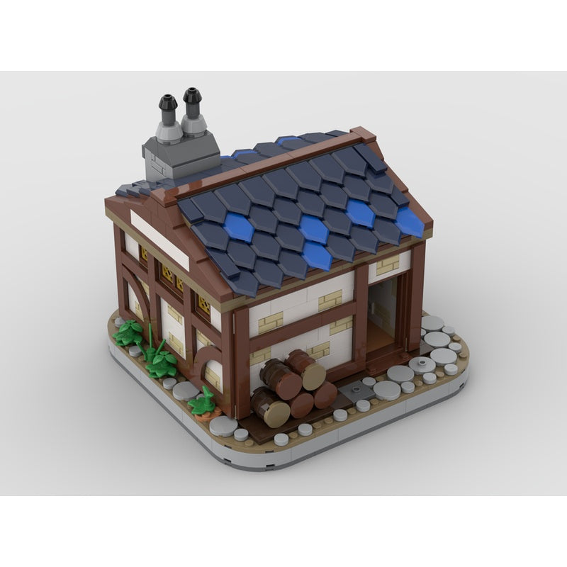 Medieval Castle Brewery MOC Full Interior Building Kit - 4