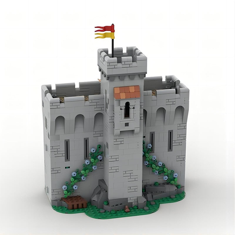 Medieval Castle Defense Tower MOC Fortified Wall Building Kit - 1
