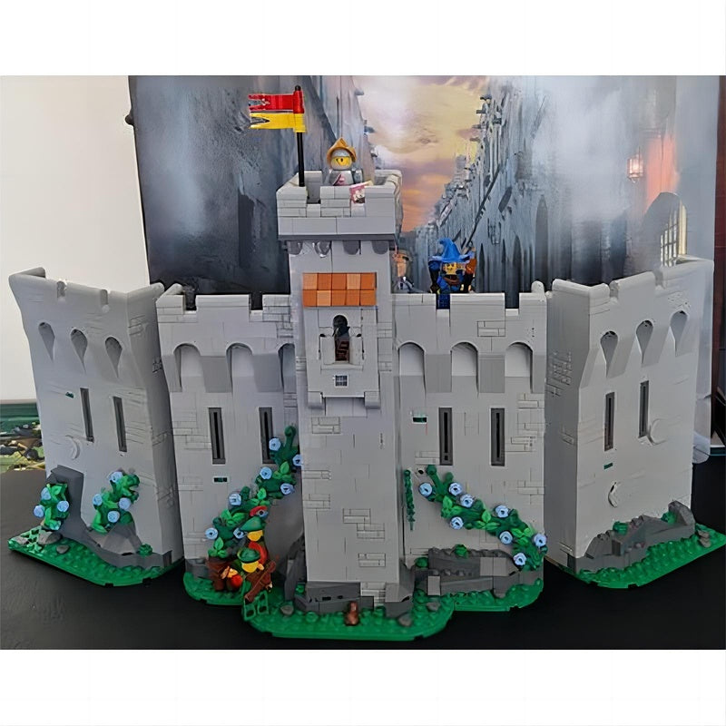 Medieval Castle Defense Tower MOC Fortified Wall Building Kit - 2