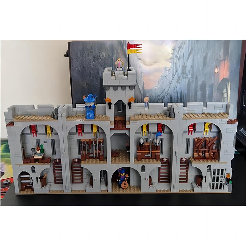 Medieval Castle Defense Tower MOC Fortified Wall Building Kit - 3